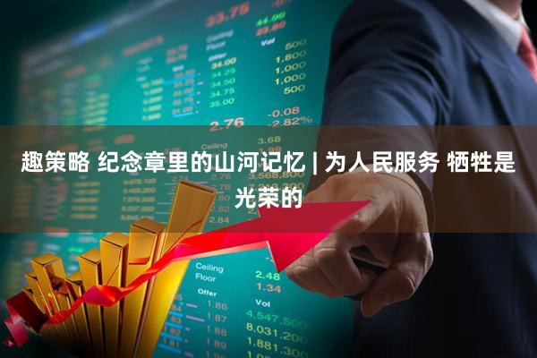 趣策略 纪念章里的山河记忆 | 为人民服务 牺牲是光荣的